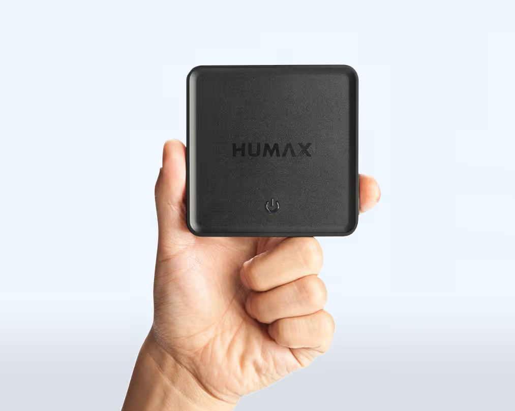 Humax H1 screen